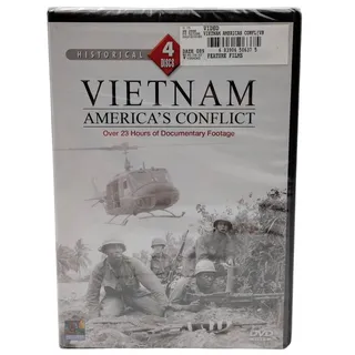 Photo of Vietnam Americas Conflict 4 Disc DVD Set Military History Documentaries New