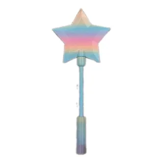 Photo of Magic Pay Wand Contactless Payment Wand Credit Card Holder 14in Handle Rainbow
