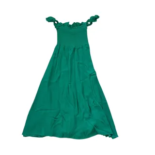 Photo of Reformation Siesta Smocked Midi Dress Serpentine Green