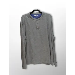 Photo of IZOD Men's Gray 3-Button Sweater - Size XXL