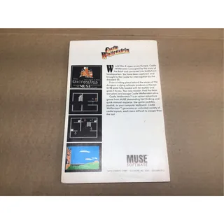 Photo of Vintage Castle Wolfenstein Instruction Manual Only Muse Software IBM PC Apple II