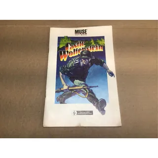 Photo of Vintage Castle Wolfenstein Instruction Manual Only Muse Software IBM PC Apple II