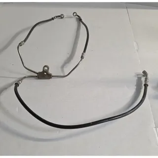Photo of 09-13 Harley Davidson Street Glide Flhx Front Brake Hose Line dual calipers oem