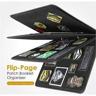 Photo of OneTigris 11x8 Tactical Patch Display Board Flip Page Holder Organizer