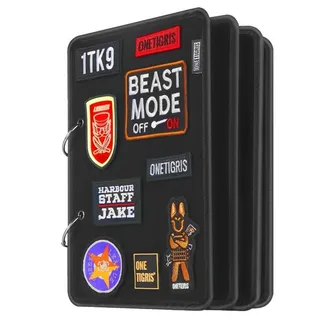 Photo of OneTigris 11x8 Tactical Patch Display Board Flip Page Holder Organizer