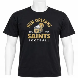 Photo of Fanatics New Orleans Saints NFL Football Black Graphic T Shirt Mens XL pre owned