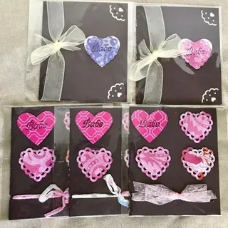 Photo of Handmade “Babe” Valentine Love 3D Cards