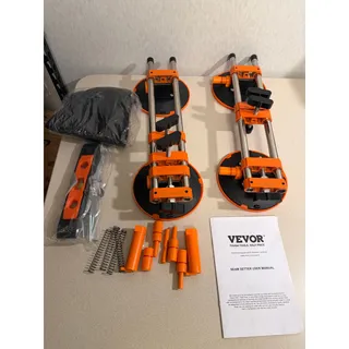 Photo of VEVOR GSA-1 Seamless Seam Setter 6 Inch Suction Cups 2 Pack One Damaged