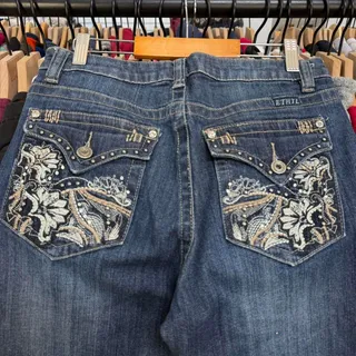 Photo of Vintage y2k ethyl faded embroidered