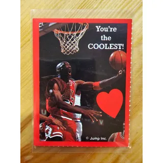 Photo of Michael Jordan 1991 Cleo Valentines - Jump Inc - NBA Properties - Coolest!