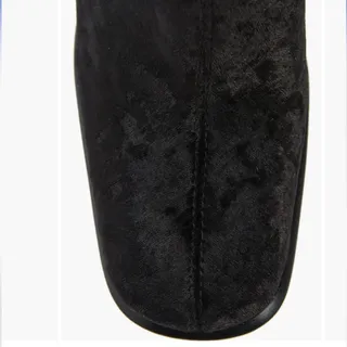 Photo of Jeffrey Campbell Naissance Velvet Knee High Boot  Black Velvet 