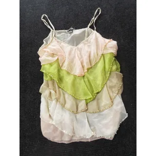 Photo of Caren Sport Women's Sheer Layered Top 2X Tagged