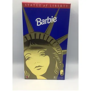 Photo of Vintage 1995 Statue of Liberty Barbie Doll NIB 14664 FAO Schwarz Limited Edition