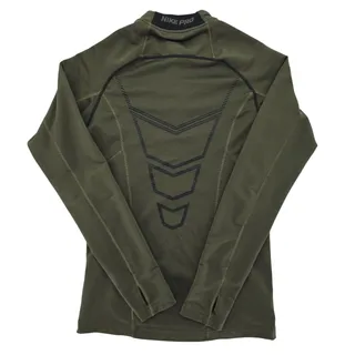 Photo of Nike Pro Men's Pullover Quarter Zip Shirt Jacket Green S