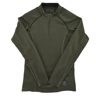 Photo of Nike Pro Men's Pullover Quarter Zip Shirt Jacket Green S