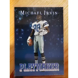 Photo of Michael Irvin 1992 Skybox Primetime #344 - Cowboys Playmaker - NFL - Fresh Pull