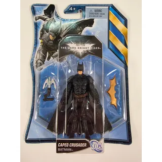 Photo of 2012 Mattel DC Dark Knight Rises Caped Crusader Batman 4in X1236 Sealed
