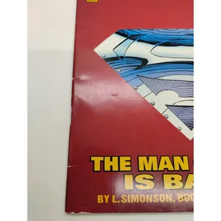 Photo of DC Comics! Superman! The Man of Steel! Issue #22 Reign of the Supermen!
