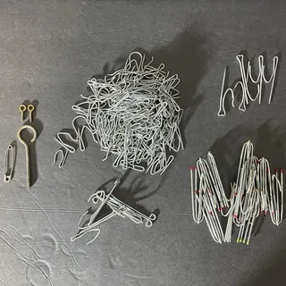 Photo of Huge Lot of VTG Curtain Drapery Pleating Hooks Curtain Hardware Mixed Lot