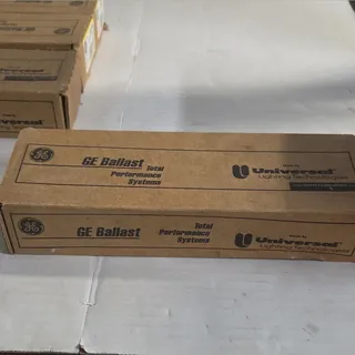 Photo of New Single GE Universal Magnetic Ballast 446LSLHTCP For 2 4ft Bulbs 120/208/240