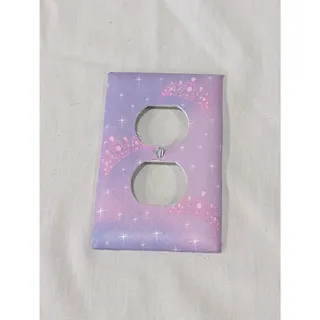 Photo of Sparkly Princess Crown Outlet Cover