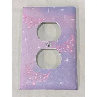 Photo of Sparkly Princess Crown Outlet Cover