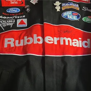 Photo of Signed Kurt Busch Rubbermaid Roush Racing NASCAR Winston Cup Series #97Jacket L