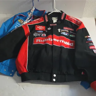 Photo of Signed Kurt Busch Rubbermaid Roush Racing NASCAR Winston Cup Series #97Jacket L