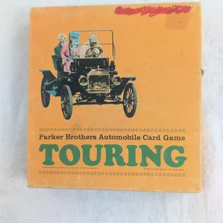 Photo of Vintage 1937 Touring Card Game *Complete* Parker Brothers