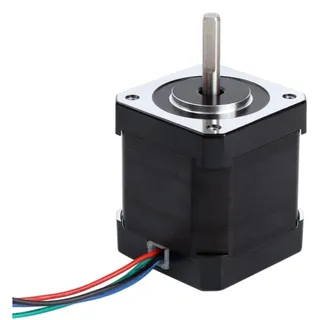 Photo of STEPPERONLINE NEMA 17 59Ncm 2A 24V 4-Wire Bipolar 1.8° 5mm Shaft