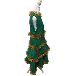 Photo of Women's Christmas Costume Dress Size Medium With Accessories