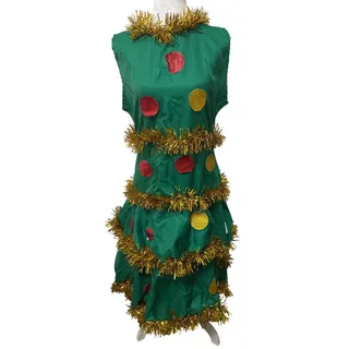 Photo of Women's Christmas Costume Dress Size Medium With Accessories
