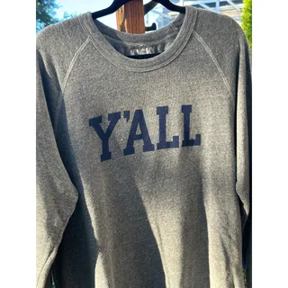 Photo of YALL Gray Crewneck Sweatshirt KY for KY Large Raglan Sleeve