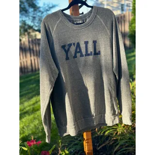 Photo of YALL Gray Crewneck Sweatshirt KY for KY Large Raglan Sleeve