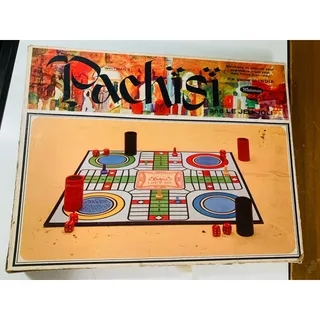 Photo of Vintage 1967 Parcheesi Gold Seal Edition Board Game – Selchow & Righter – As Is