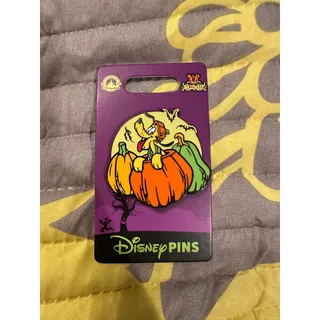 Photo of NWT Disney Parks Pluto Halloween Pumpkin Holiday Oogie Boogie Bash Pin