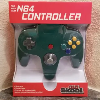 Photo of N64 Controller Gamepad - Green (NEW) - Nintendo64 - Nintendo