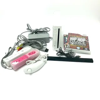 Photo of Nintendo Wii RVL-101 Console W/ All Hook Ups 2 Controllers, Nunchuck and 2 Games
