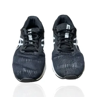 Photo of ASICS Men's Gel-Pulse 11 Running Shoes Size 9 Black / White 1011A708 EXTRA WIDE