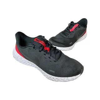 Photo of Nike Mens Revolution 5 BQ3204-003 Black Red Running Shoes Sneakers Size 8