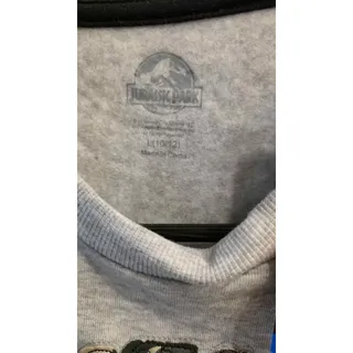 Photo of NWT Jurassic Park Boys' Crewneck Sweatshirt - Size L (10/12)