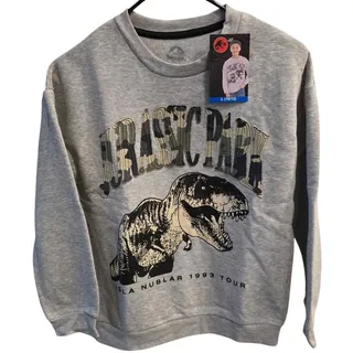 Photo of NWT Jurassic Park Boys' Crewneck Sweatshirt - Size L (10/12)