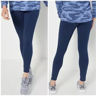 Photo of NWOT! Denim & Co. Active Regular Duo Stretch Leggings with Side Pocket