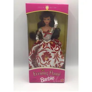 Photo of Vintage 1995 Evening Flame Barbie Doll Special Edition Mattel 15533 NIB