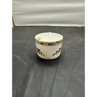 Photo of Vintage Coalport Ming Rose Fine Bone China Flat Tea Cup England Floral Gold Trim