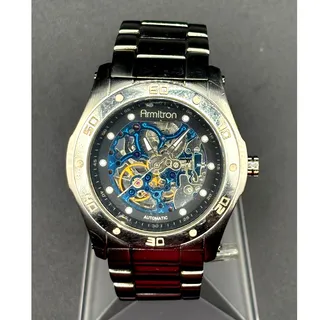 Photo of Armitron 20/4406SV Men’s Automatic Skeleton Watch 44mm Stainless Steel