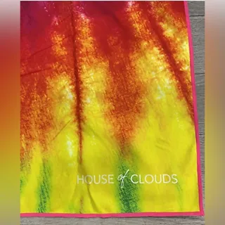 Photo of NWT! House of Clouds Tie Dye Sand Free Microfiber Beach Towel