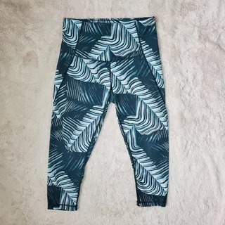 Photo of Zella Green Leaf Hathaway Leggings Medium