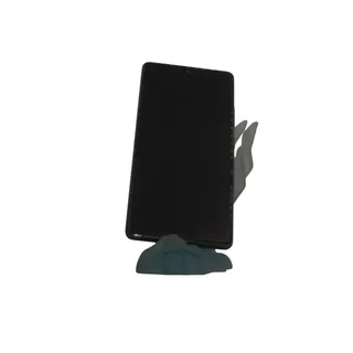 Photo of Frosted Blue Acrylic Hand display Jewelry Cellphone 4.75" tall 3" wide 4" deep