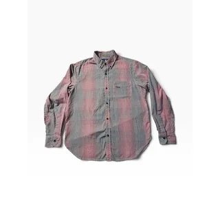 Photo of Rocawear Classic Shirt Men’s Medium Red Black Check Long Sleeve Button Up